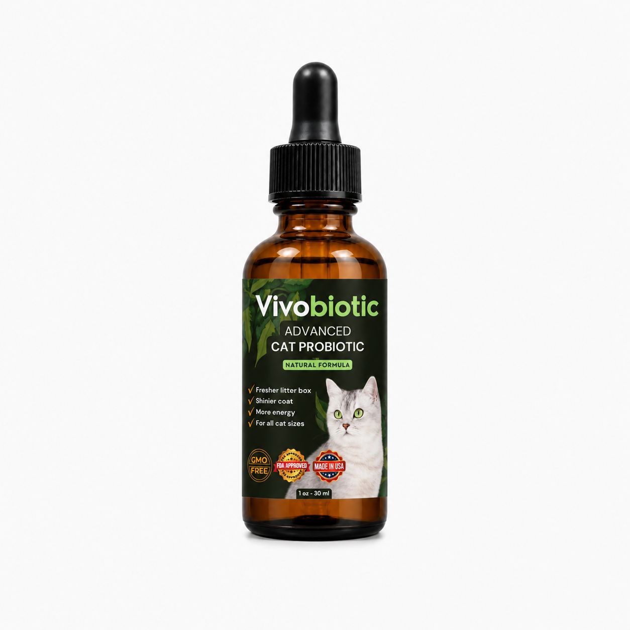 Vivobiotic: Advanced Cat Probiotic Gut Buddy 